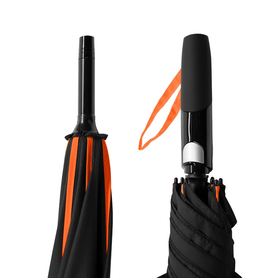 GLOCK Walking Stick Umbrella in orange