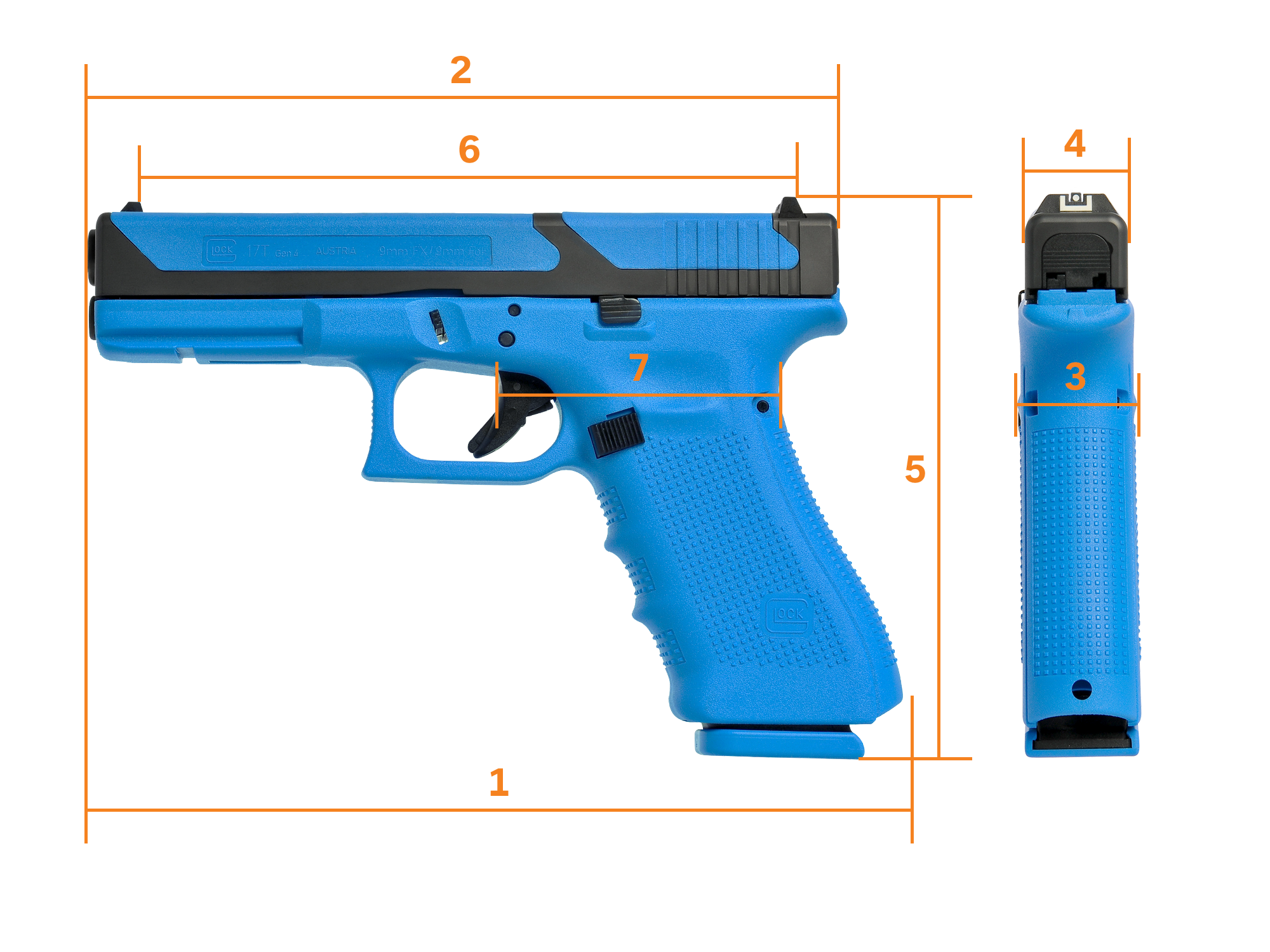 Пистолет глок 19 чертёж. Глок 19 размеры. Глок 17 размеры. Пистолет glock 19 чертеж. Глок 17 gen 3 чертеж.