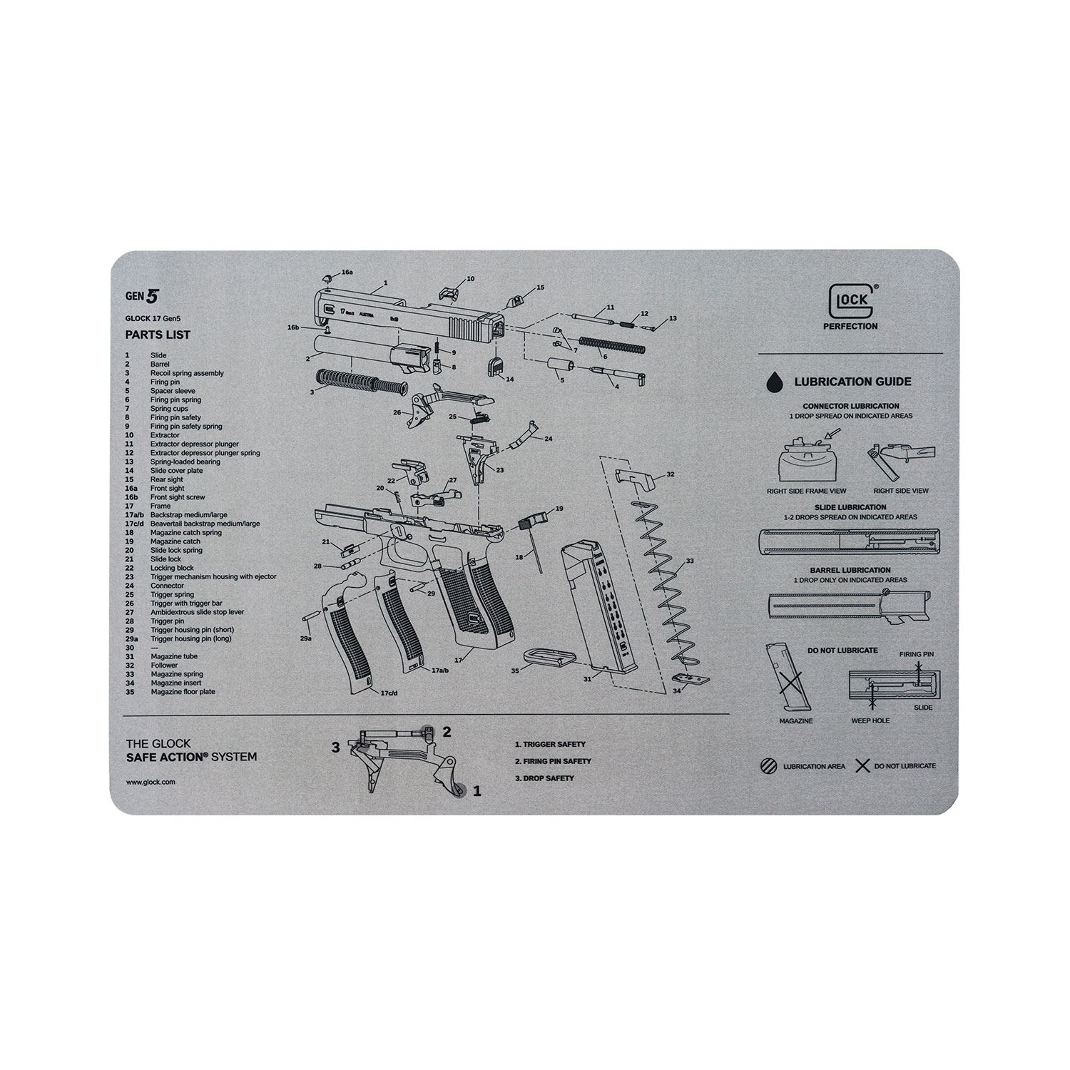 Glock Bench Mat